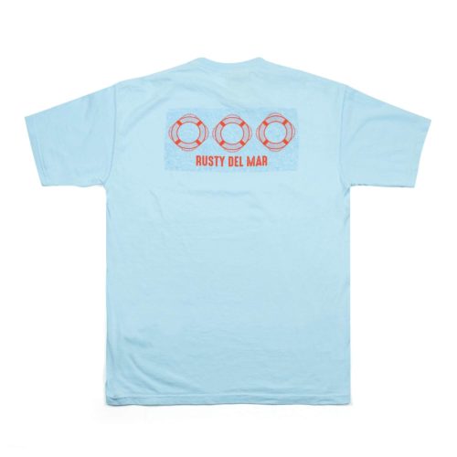 Rusty Del Mar Life Rings S/S T-Shirt