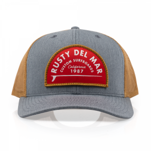 Rusty Del Mar Patch Hat
